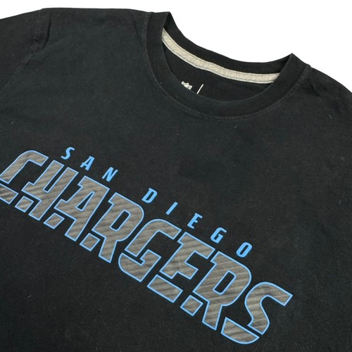 San Diego Chargers x Nike Herren NFL Team Apparel T-Shirt Schwarz • Large
