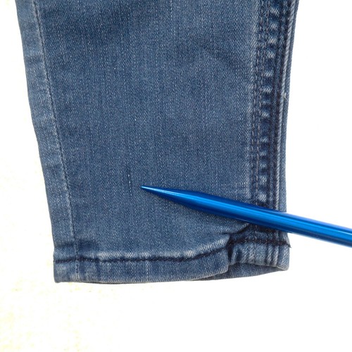 Melissa McCarthy Seven7 Pencil Skinny Jeans Womens 8 Mid Rise Blue - Picture 8 of 12