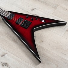 Dean Vengeance Select Guitar Fishman Fluence Pickups Evertune Black Cherry Burst