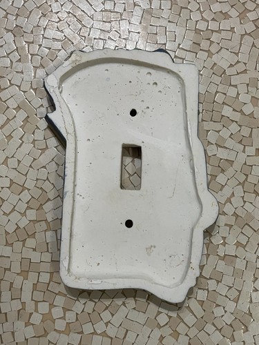 Interruttore luce singola cibo picnic 3D vintage coperchio piastra cucina parete accento decorazione - Foto 7 di 7