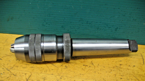 Jacobs - Drill Chuck: 5/64 to 1/2 Capacity, Threaded Mount, 1/2-20 in