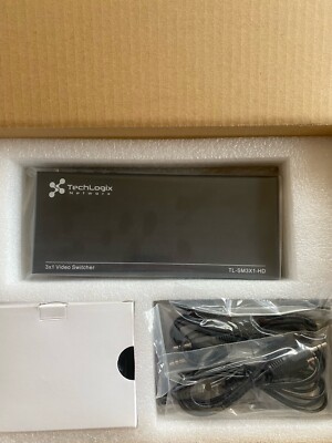 Techlogix Network TL-SM3X1-HD Collaboration Switcher HDMI Meeting Room 