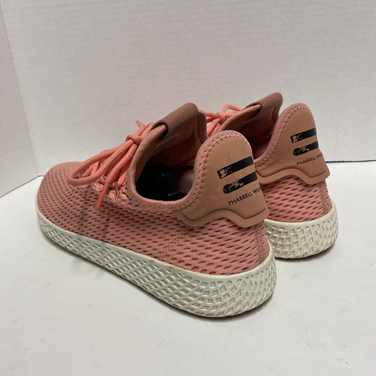 Adidas Pharrell Williams Tennis Lace Sneakers, Rose Pink, Men's 8.5 |