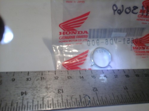 HONDA 90651-VD6-900 CLIP,CLUTCH SHAFT (CODE 3413069) | eBay