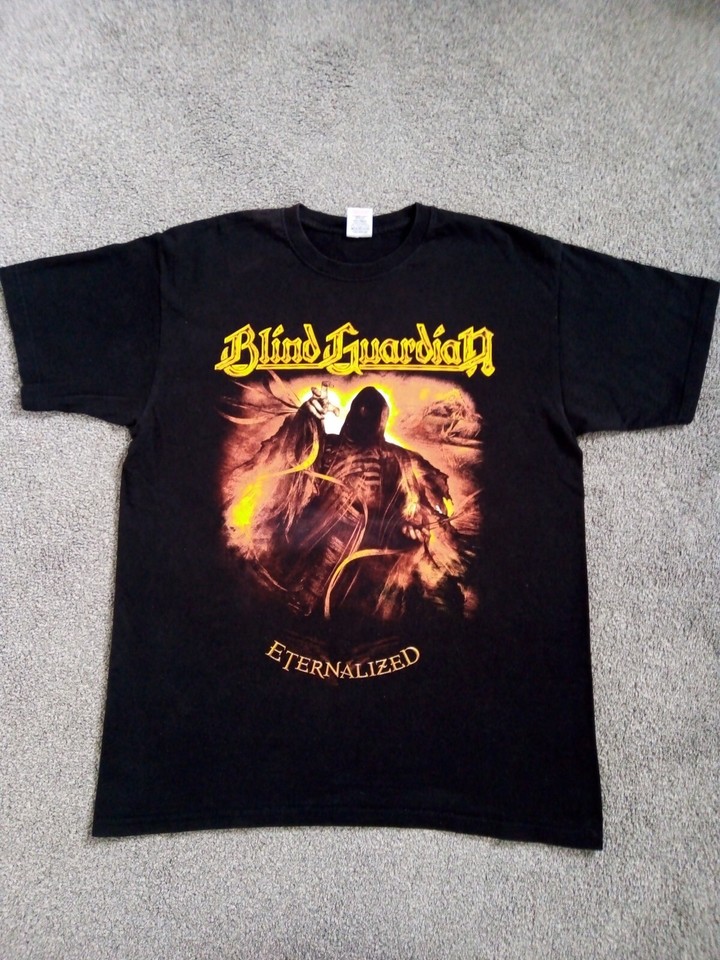 Blind Guardian tour t shirt 2010 Heavy Metal Eternalized Size L rock ...
