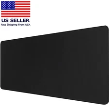 Extended Large Gaming Mouse Pad Stitched Edges Non-Slip Rubber Base 31.5x12 XL