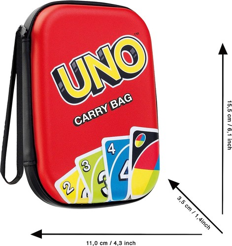 NEW Theo Klein - Hard Travel Case for UNO Card Game (Case Only) - Picture 4 of 7