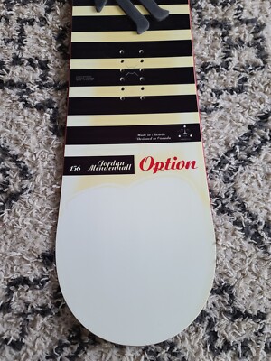 Option Jordan Mendenhall 156 Snowboard | eBay