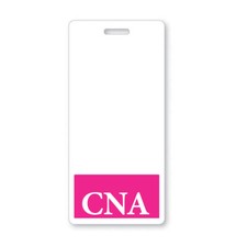 CNA Badge Buddy - Vertical - ID Card Buddies for Certified Nursing Assistants