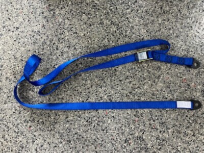 Suzuki Gsxr Hayabusa Honda Kawasaki Front Blue Lowering Strap(030212-001BL)
