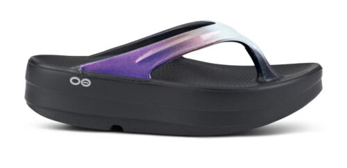 OOFOS Women's OOmega OOlala Luxe Sandal - Calypso - Picture 2 of 10