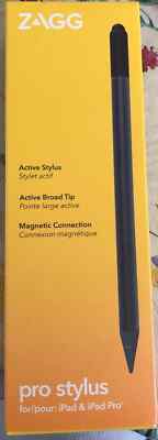 ZAGG Pro Stylus Pen Universal Capacitive Rear Tip For with Apple iPads & Pro