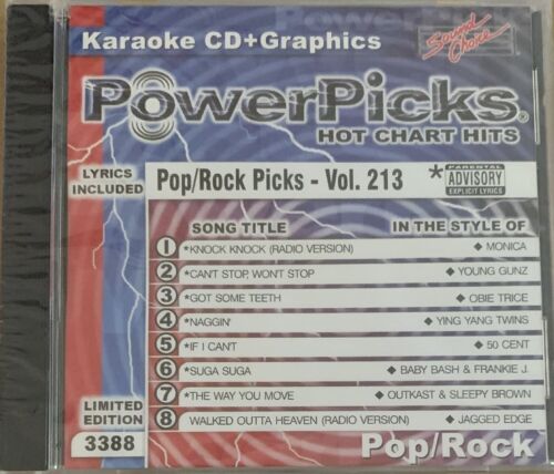 SOUND CHOICE SPOTLIGHT & POWER PICKS KARAOKE - POP/ROCK - 8 DISC LOT - $5 A DISC - Picture 4 of 9