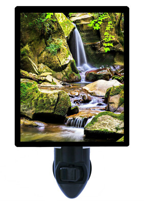 Landscape Decorative Photo Night Light, Waterfall