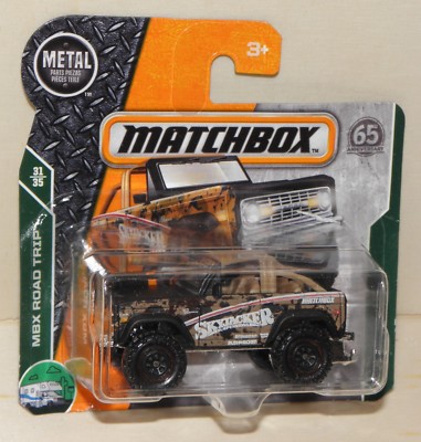 2018 Matchbox FORD BRONCO 4x4 Skyjacker Geländewagen MBX Road Trip # 112 FRY76