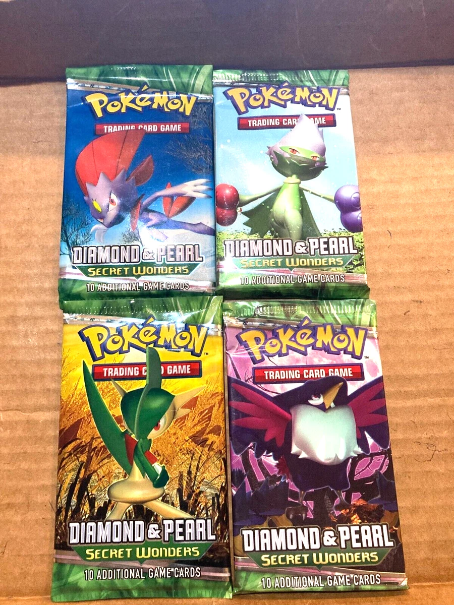 ポケモンカード 英語 SECRET WONDERS 未開封 4パック Secret Wonders