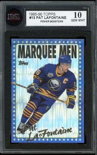 Pat LaFontaine [Power Boosters] #13 1995 Topps Marquee Men card