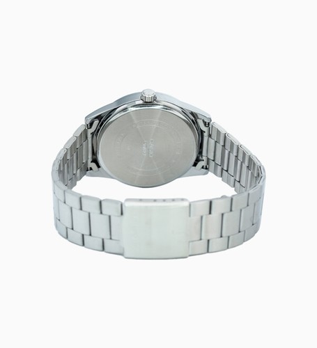 Casio MTP-VD02D-1EUDF Men's Stainless Steel Black Dial 3-Hand Analog Watch - Bild 2 von 2