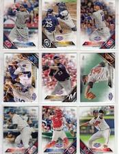 2016 TOPPS OPENING DAY 71/ 200+2 PART SET AROD LEMAHIEU FREEMAN MACHADO COLE