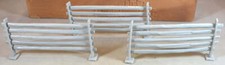 Butternut and Blue Civil War Split Rail Post Rail Fencing 3 Piece Set