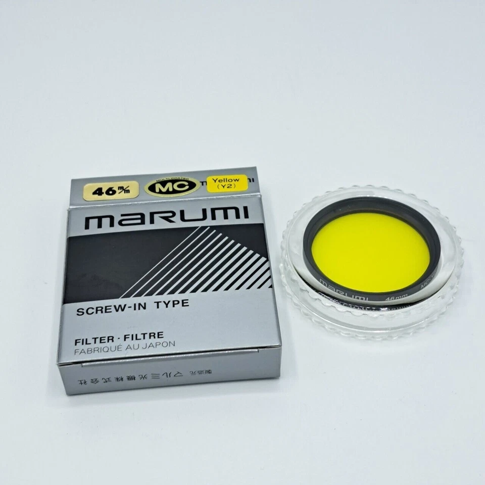 MARUMI Filter for Camera MC-Y2 Monochrome Photography 46mm 004046 - Image 2 of 4