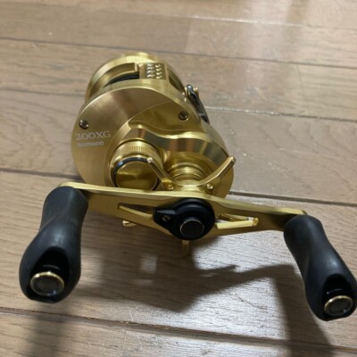 【美品】SHIMANO 22 CALCUTTA CONQUEST 200XG SHIMANO Bait Reel 22 CALCUTTA CONQUEST 200XG Right Handle