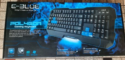 E-Blue Polygon Gaming Keyboard