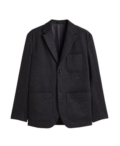 J.PRESS Dark Gray Wool Balmacaan Coat Mens Size M | eBay