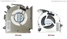 New MSI Katana GF76 Pulse GL76 MS-17L1 CPU GPU Cooling Fan 5VDC PAAD06015SL N460