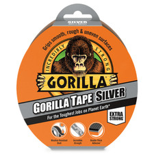 Gorilla Tape Silver 11M x 48mm Or 32M x 48mm Rolls From RDGTools