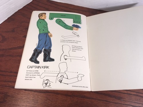 VINTAGE STAR TREK ACTION TOY BOOK 1976 - Picture 11 of 12