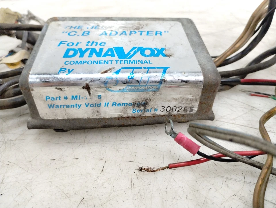 Yamaha Venture XVZ1300 CB 1987 adaptador componente terminal cableado Foto 4 de 4