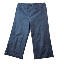 Elliot Lauren Denim Jeans Capris Women’s 10 Cut offs Culottes USA Made