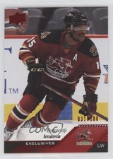 2022-23 Upper Deck AHL Exclusives 31/100 Bokondji Imama #49 0nr3