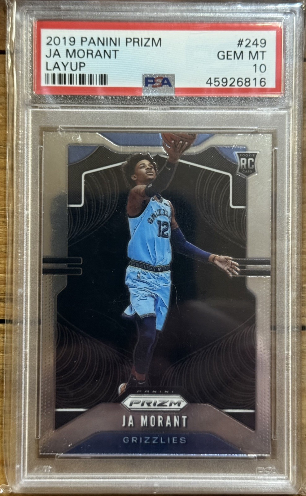 2019-20 Panini Prizm - Rookie Variation Ja Morant #249 Layup (RC)
