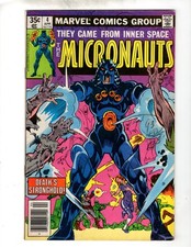 Marvel Comics Micronauts Volume 1 Book #4 Mid Grade 1980