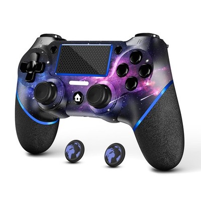 Wireless Controller für PS4 Spiel kompatibel mit PS4/Pro/PC mit Motion Motors