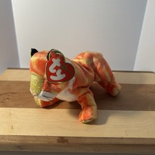 Ty Beanie Babies "Tiger" Chinese Zodiac 2000 Plush Toy New w/ Original Tag