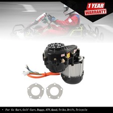 For ATV Trike Go Kart Lawn Mower Tricycle 48V 1000W Brushless Differential Motor