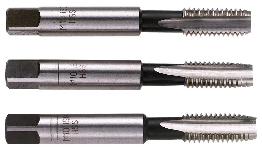 Facom 227.7X100T2 Standard-Gewindebohrer M7 Satz, 2-tlg