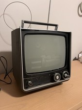 Vintage SONY TV-1219 transistor portable TV/radio, made in Japan.