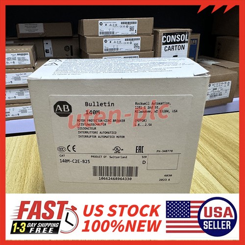 New Sealed Allen Bradley 140M-C2E-B25 Motor Protection Circuit Free Shipping - Picture 2 of 6