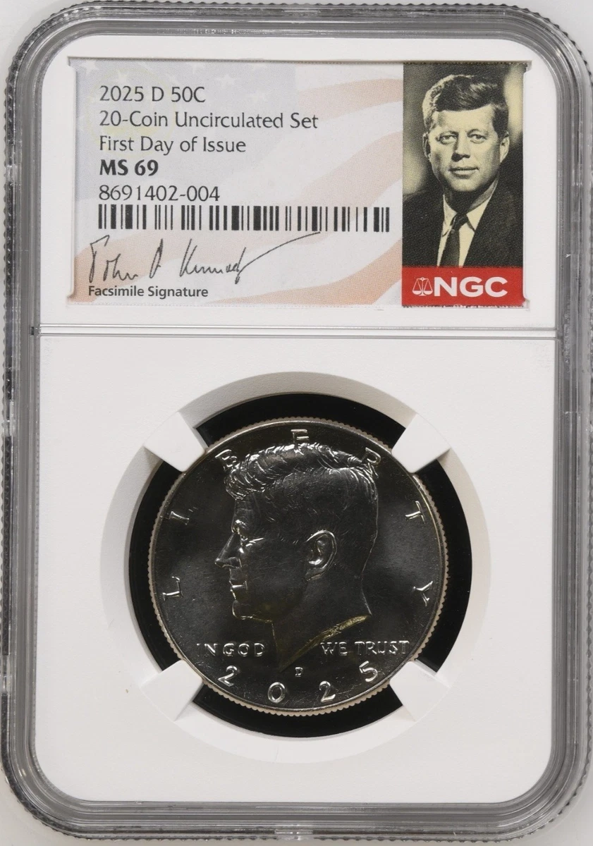 Grade MS 69 Kennedy US Half Dollars (1964-Now) for sale | eBay