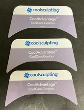 3 Zeltiq CoolSculpting CoolAdvantage CoolCore Contour Templates 204088-B