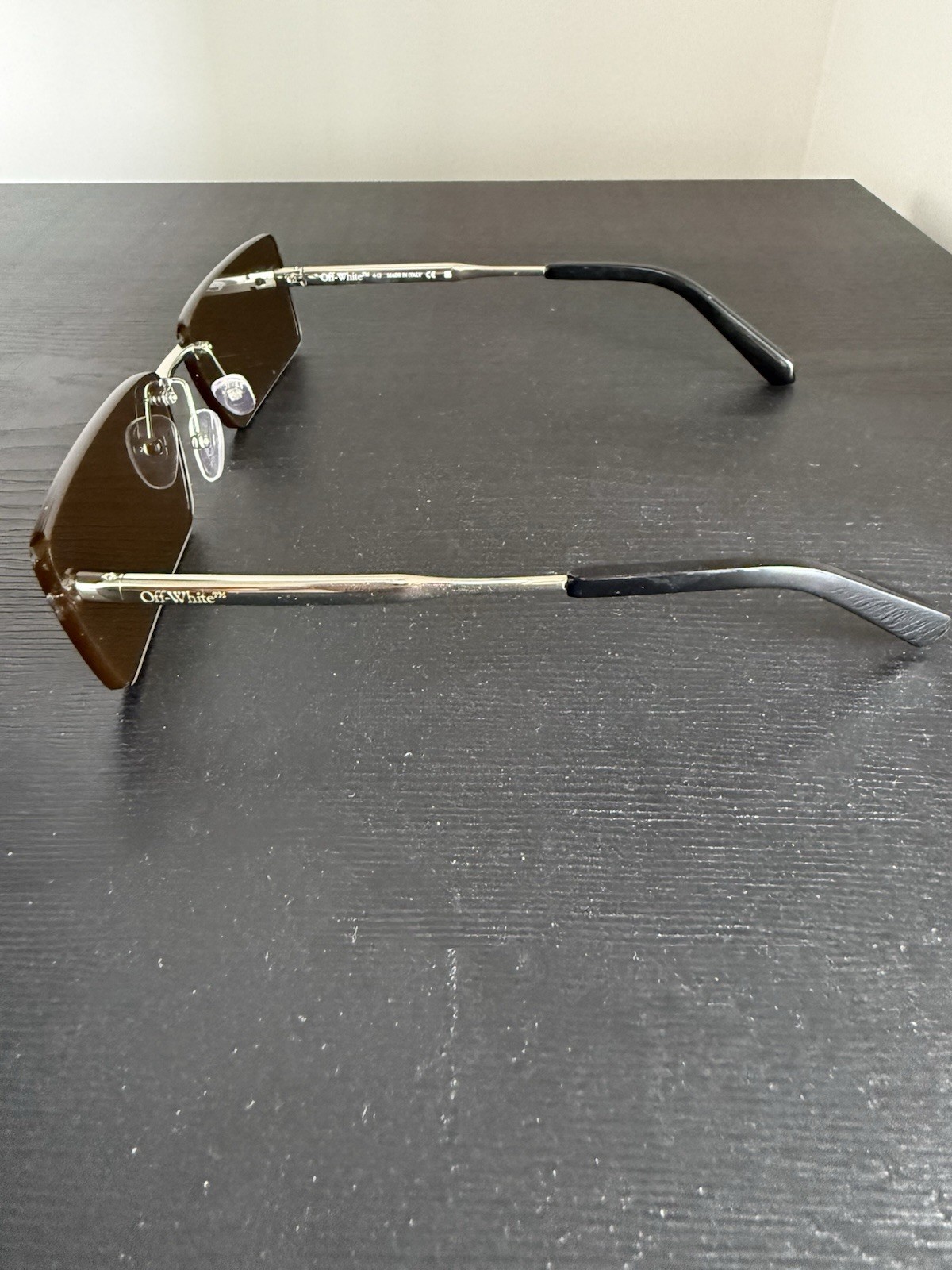 Off-White Riccione Rectangular Frame Sunglasses O… - image 7