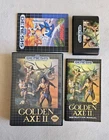 GOLDEN AXE II SEGA GENESIS COMPLETE IN BOX W/ POSTER VERY GOOD CONDITION