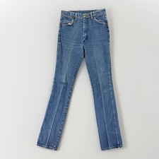Vintage Wrangler Jeans Mens 28x36 Blue 936DEN Western Rodeo Made In USA 90s