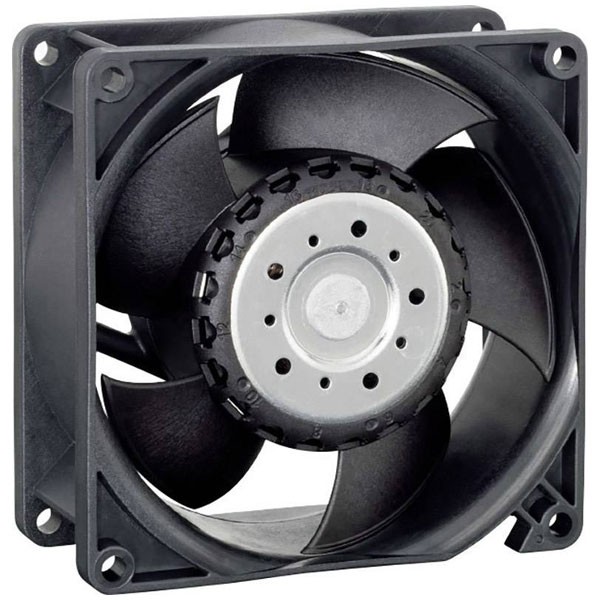 ebm-papst 3200 J Axial Fan 12V DC 130m³/h 38x92x92mm