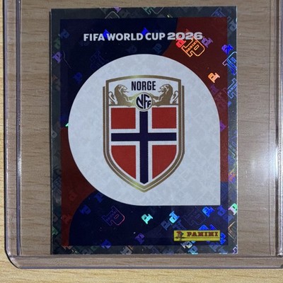 Panini FIFA World Cup 2026 Norway (Norge) Logo Sticker NOR 1