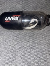 Uvex Sports Style Black Supershield Snow Glasses Vtg Case Polavision Anti Fog